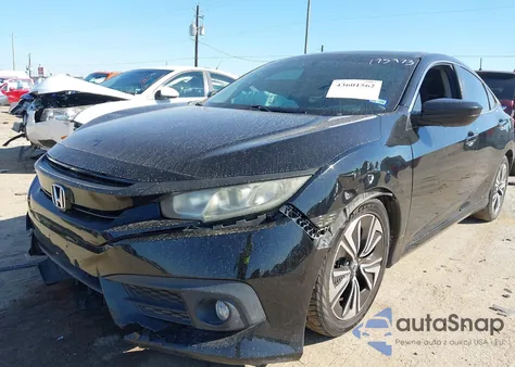 2017 Honda Civic Ex-T из США, поврежденный, VIN 19XFC1F33HE001316